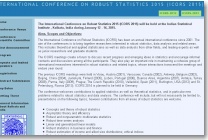 International Conference On Robust Statistics 2015